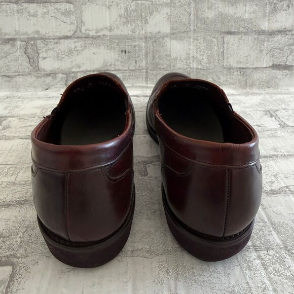 Allen Edmonds Dark Chili Leather Slip On Loafers Dress Shoes Sz 12 (No Insoles) main image 9
